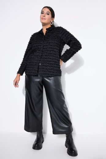 Plus size veliki brojevi Bluza dugih rukava s resicama za punije