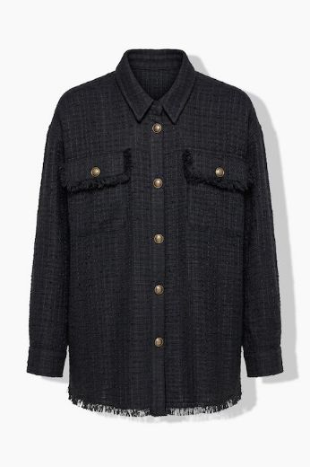 Plus size veliki brojevi Košulja dugih rukava od buklea za punije