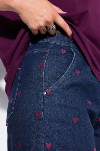 Plus size veliki brojevi Traperice balon kroja za punije