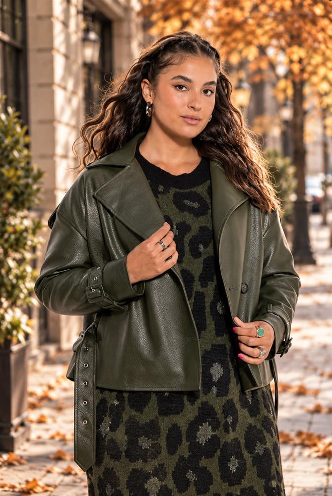 Plus size jesenska moda Ulla Popken – prijelazna jakna